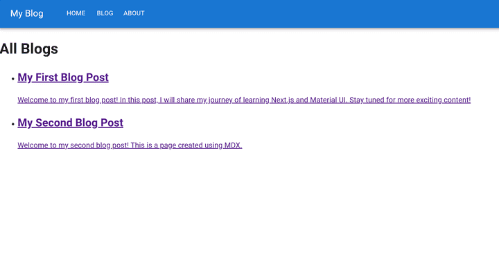 Blogs Listing