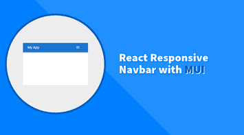 Responsive Navbar with Material UI (MUI)