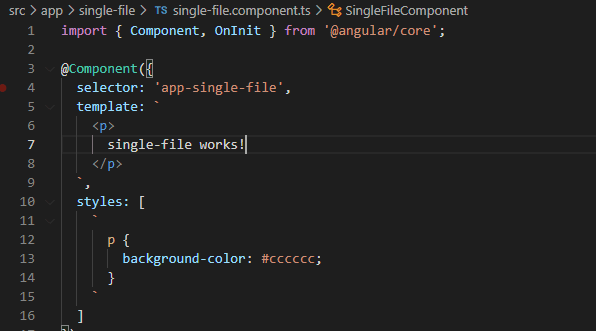 hobby opføre sig mel How to Create a Single File Component in Angular | How to Create a Single  File Component in Angular